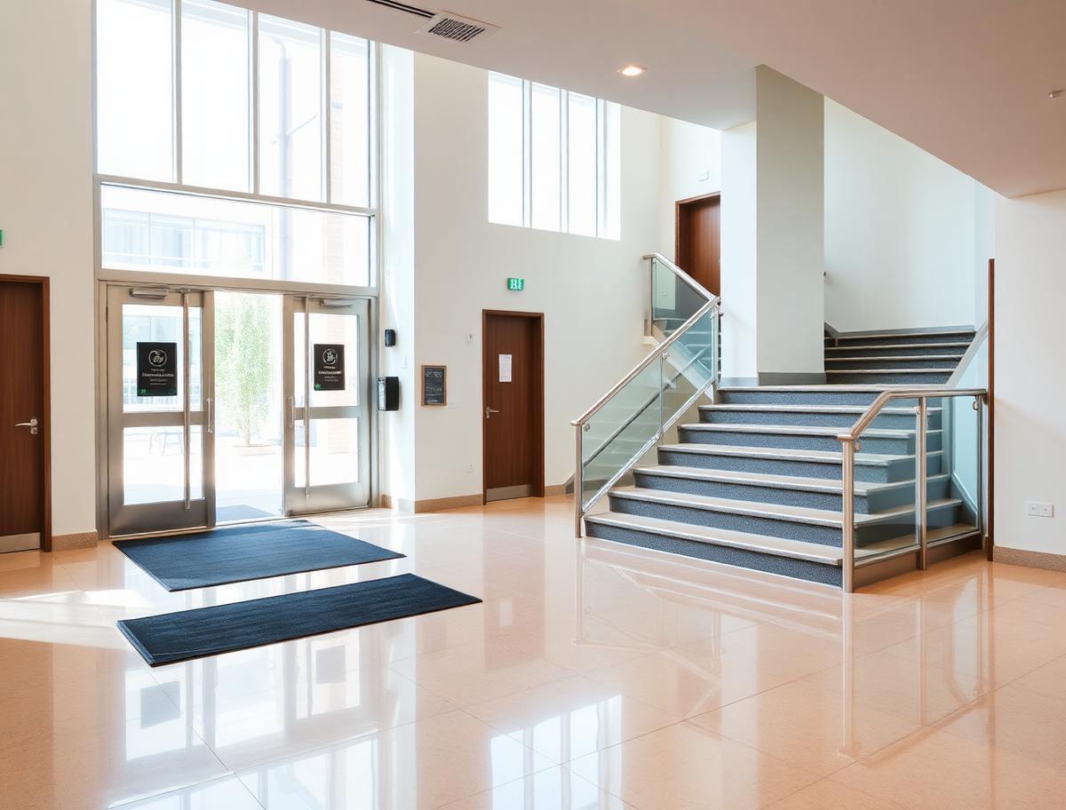 Building Communal Areas Cleaning — a professionally maintained commercial interior